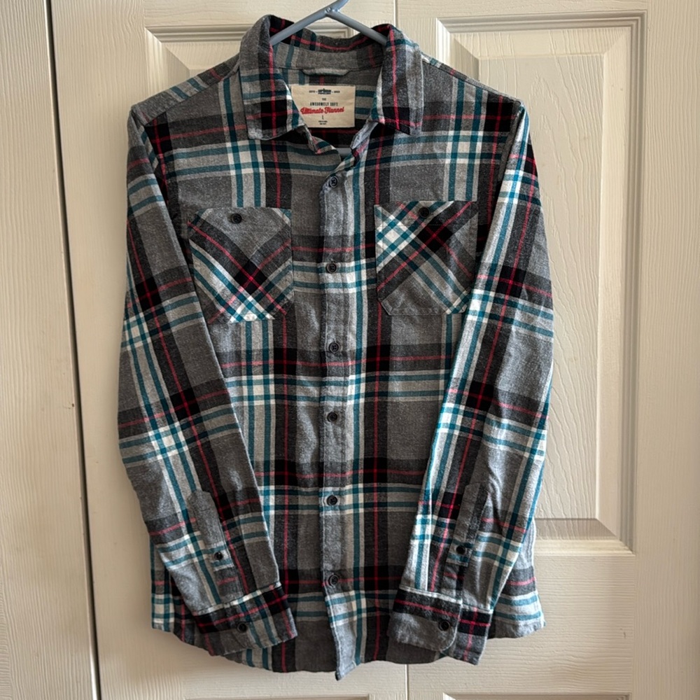 Urban Pipeline Boys Button Down Flannel